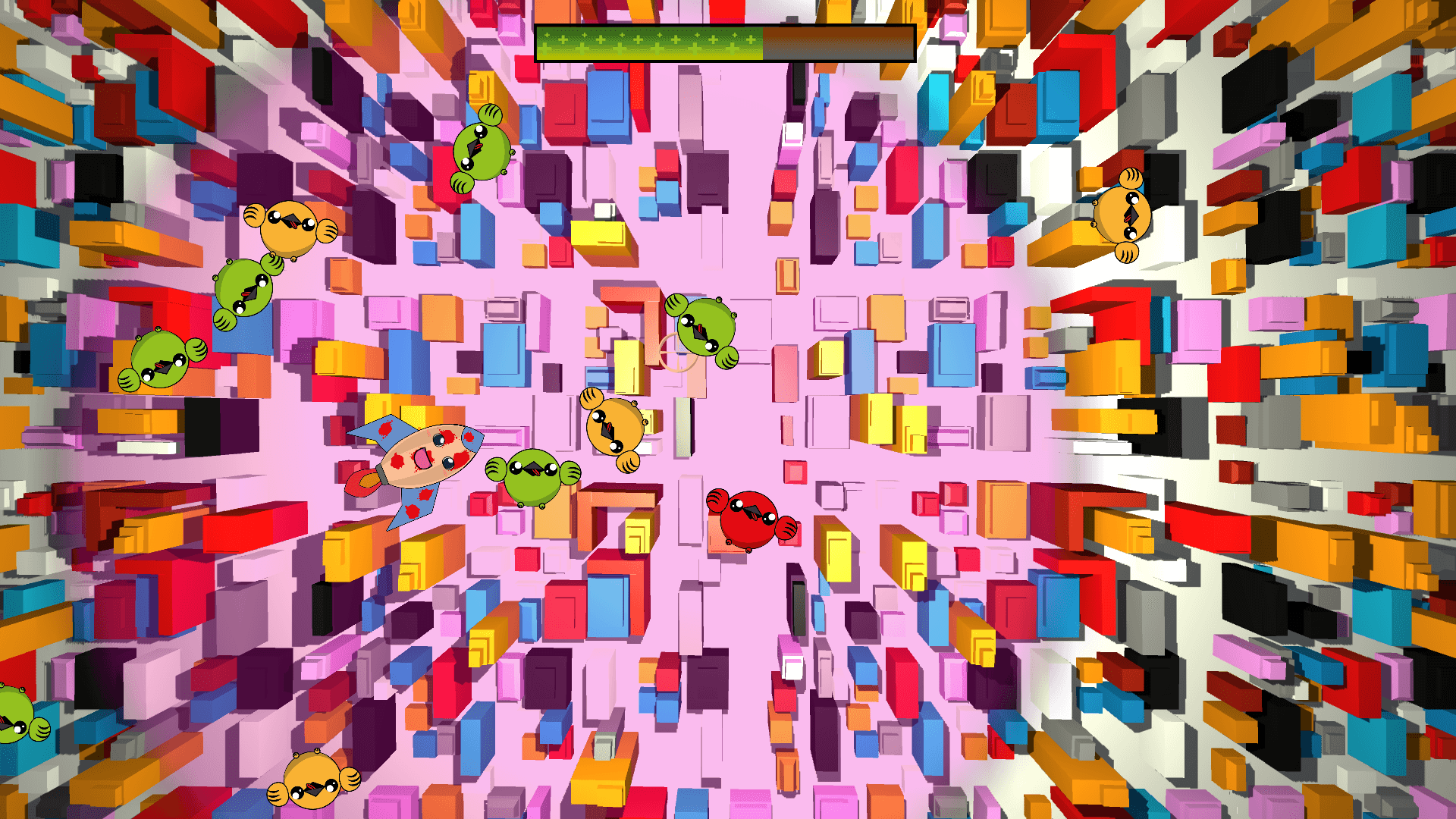 Rocket-Pet gameplay created for Ludum Dare 41